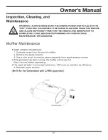 Preview for 23 page of STEELE PRODUCTS SP-GG300 Owner'S Manual