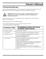 Preview for 27 page of STEELE PRODUCTS SP-GG300 Owner'S Manual