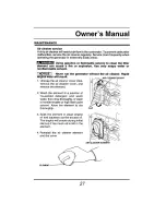 Preview for 28 page of STEELE PRODUCTS SP-GG350 Owner'S Manual