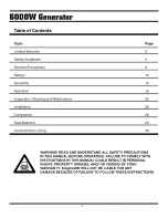 Preview for 2 page of STEELE PRODUCTS SP-GG600 Owner'S Manual