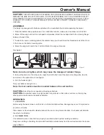 Preview for 3 page of STEELE PRODUCTS SP-H075 Owner'S Manual