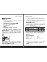 Preview for 3 page of STEELE PRODUCTS SP-PB006 Owner'S Manual