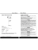 Preview for 3 page of STEELE PRODUCTS SP-PB214 Owner'S Manual