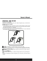 Preview for 13 page of STEELE PRODUCTS SP-PM207DC Owner'S Manual