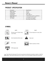 Preview for 2 page of STEELE PRODUCTS SP-PM2OYSUC Owner'S Manual