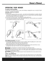 Preview for 13 page of STEELE PRODUCTS SP-PM2OYSUC Owner'S Manual