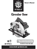 STEELE PRODUCTS SP-PT211 Owner'S Manual preview