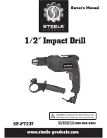 Preview for 1 page of STEELE PRODUCTS SP-PT237 Owner'S Manual