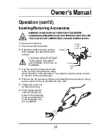 Предварительный просмотр 13 страницы STEELE PRODUCTS SP-PT253 Owner'S Manual