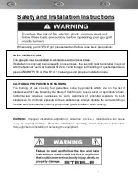 Preview for 4 page of STEELE PRODUCTS STL-32N Owner'S Manual