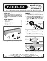 Steelex ST1009 Instruction Sheet preview