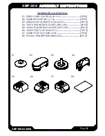 Preview for 4 page of SteelFlex CBP-300 Owner'S Manual