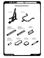 Предварительный просмотр 5 страницы SteelFlex CBP-300 Owner'S Manual