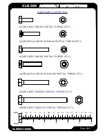 Preview for 2 page of SteelFlex CLE-500 Owner'S Manual