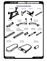 Preview for 5 page of SteelFlex CLE-500 Owner'S Manual