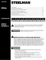 Preview for 2 page of Steelman JS647530 Manual