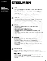 Preview for 3 page of Steelman JS647530 Manual