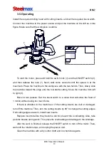 Preview for 13 page of SteelMax BM-7 Operator'S Manual