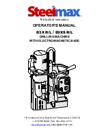 SteelMax D3X L Operator'S Manual preview