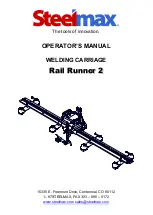 SteelMax Rail Runner 2 Operator'S Manual предпросмотр