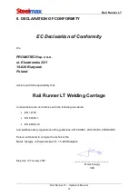 Предварительный просмотр 51 страницы SteelMax Rail Runner LT Operator'S Manual