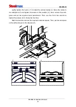 Preview for 20 page of SteelMax SM-BM-16 Operator'S Manual