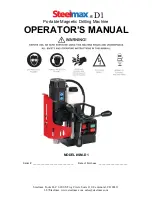 Предварительный просмотр 1 страницы SteelMax SM-D1 Operator'S Manual