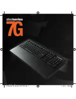 SteelSeries 7G User Manual preview