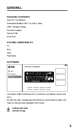 Preview for 3 page of SteelSeries APEX PRO TKL Product Information Manual