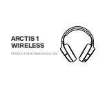 SteelSeries ARCTIS 1 WIRELESS Product Information Manual preview