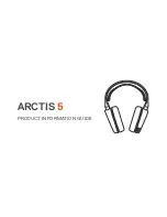 SteelSeries ARCTIS 5 Product Information Manual preview