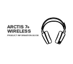 SteelSeries ARCTIS 7+ Product Information Manual preview