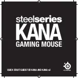 SteelSeries KANA Quick Start Manual preview