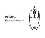 SteelSeries Prime Plus Product Information Manual preview