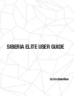 SteelSeries Siberia Elite User Manual preview