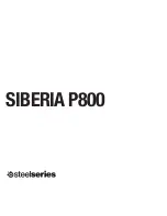 SteelSeries SIBERIA P800 Manual preview