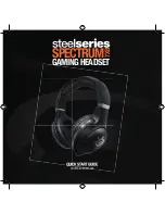 SteelSeries Spectrum 7XB Quick Start Manual preview