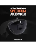 SteelSeries Spectrum Quick Start Manual preview