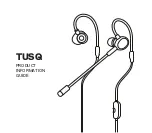 SteelSeries TUSQ Product Information Manual preview