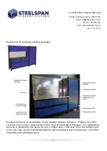 Preview for 1 page of STEELSPAN STORAGE SYSTEM Module 10 Instructions Manual