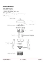 Предварительный просмотр 4 страницы Steen QOS Horneet GF-7CN Instruction For Operation And Maintenance