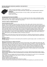 Preview for 1 page of Steen QOS SH4934 Instructions For Installation And Operation Manual