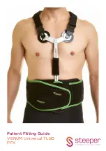 Steeper VENUM Universal TLSO PPX Patient Fitting Manual preview