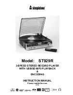 Steepletone ST929R Instruction Manual preview