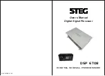 Steg DSP 6TO8 Owner'S Manual preview