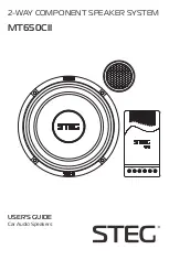 Steg MT650CII User Manual предпросмотр