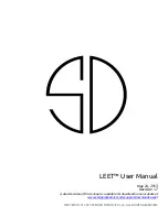 Steiger Dynamics LEET User Manual предпросмотр