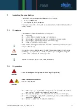 Предварительный просмотр 17 страницы STEIN Automation 300 SoftMove Operating Instructions Manual