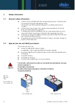 Предварительный просмотр 10 страницы STEIN 300 916 001 Operating Instructions Manual