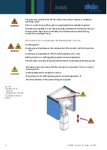 Предварительный просмотр 12 страницы STEIN 300 916 001 Operating Instructions Manual